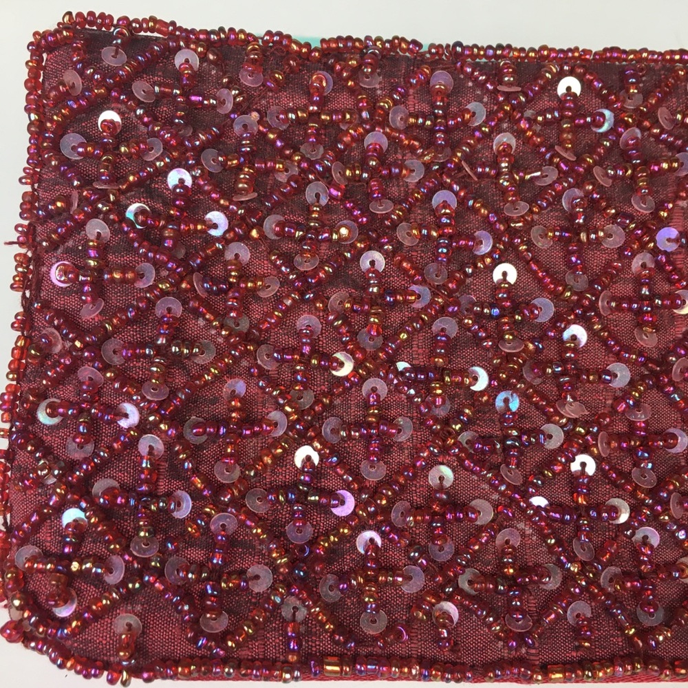 Beaded Cosmetic Bag